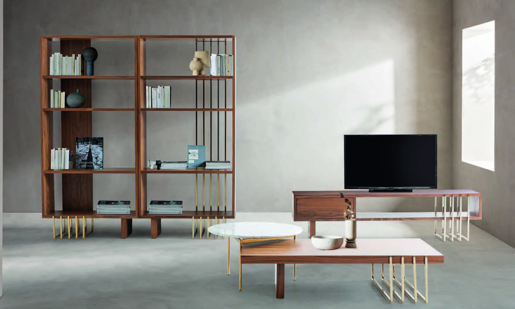 Етажерка «Sidney 4116» с размер 95x200x40см