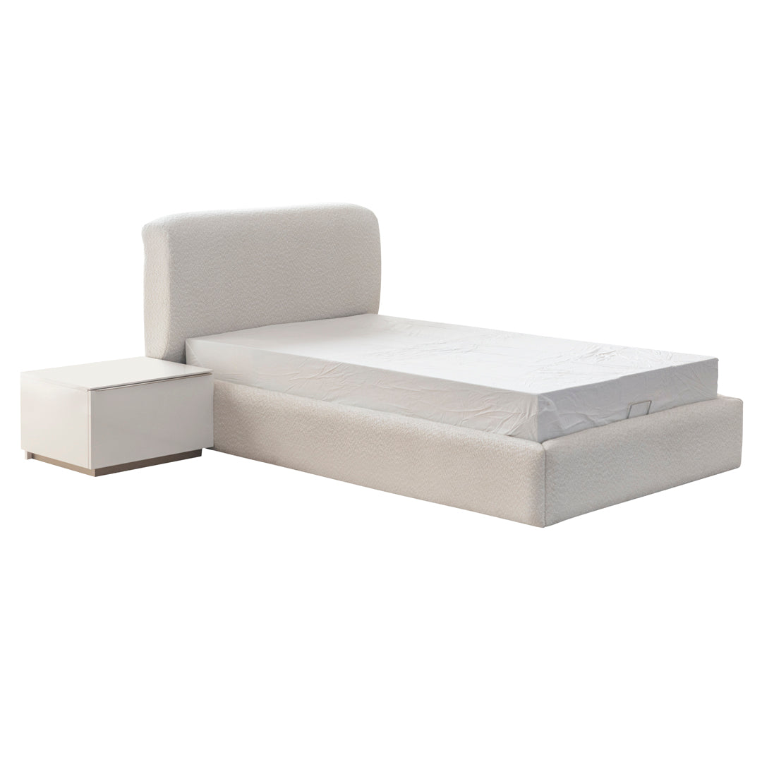 Тапицирано легло «Noble» с място за съхранение, повдигащ механизъм, размер 120х200см