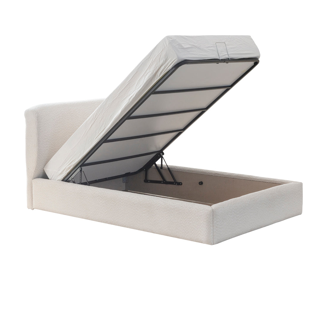 Тапицирано легло «Noble» с място за съхранение, повдигащ механизъм, размер 120х200см