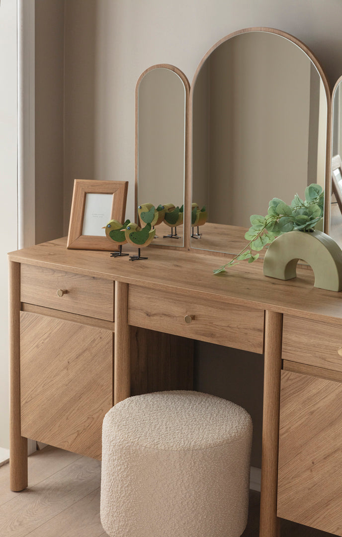 Огледало за тоалетка «Mona Teen» с размер 87х74х2см