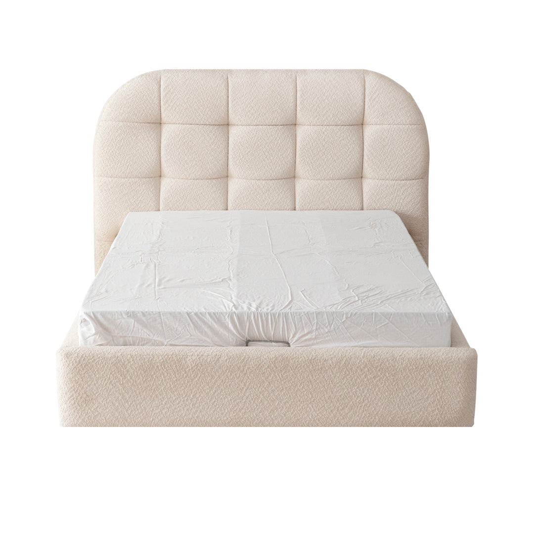 Тапицирано легло «Mona» с място за съхранение, повдигащ механизъм, размер 120х200см