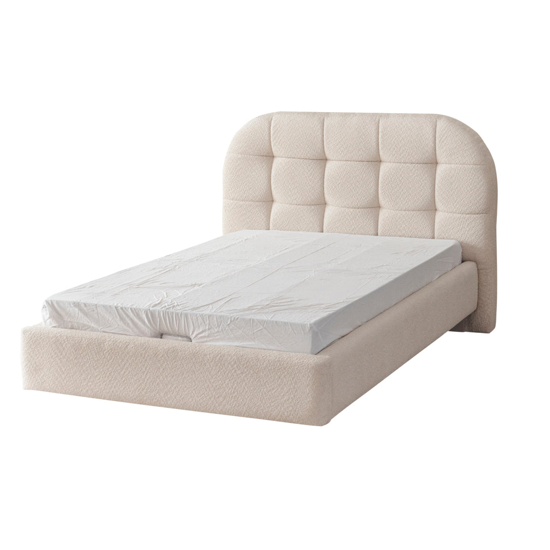 Тапицирано легло «Mona» с място за съхранение, повдигащ механизъм, размер 120х200см