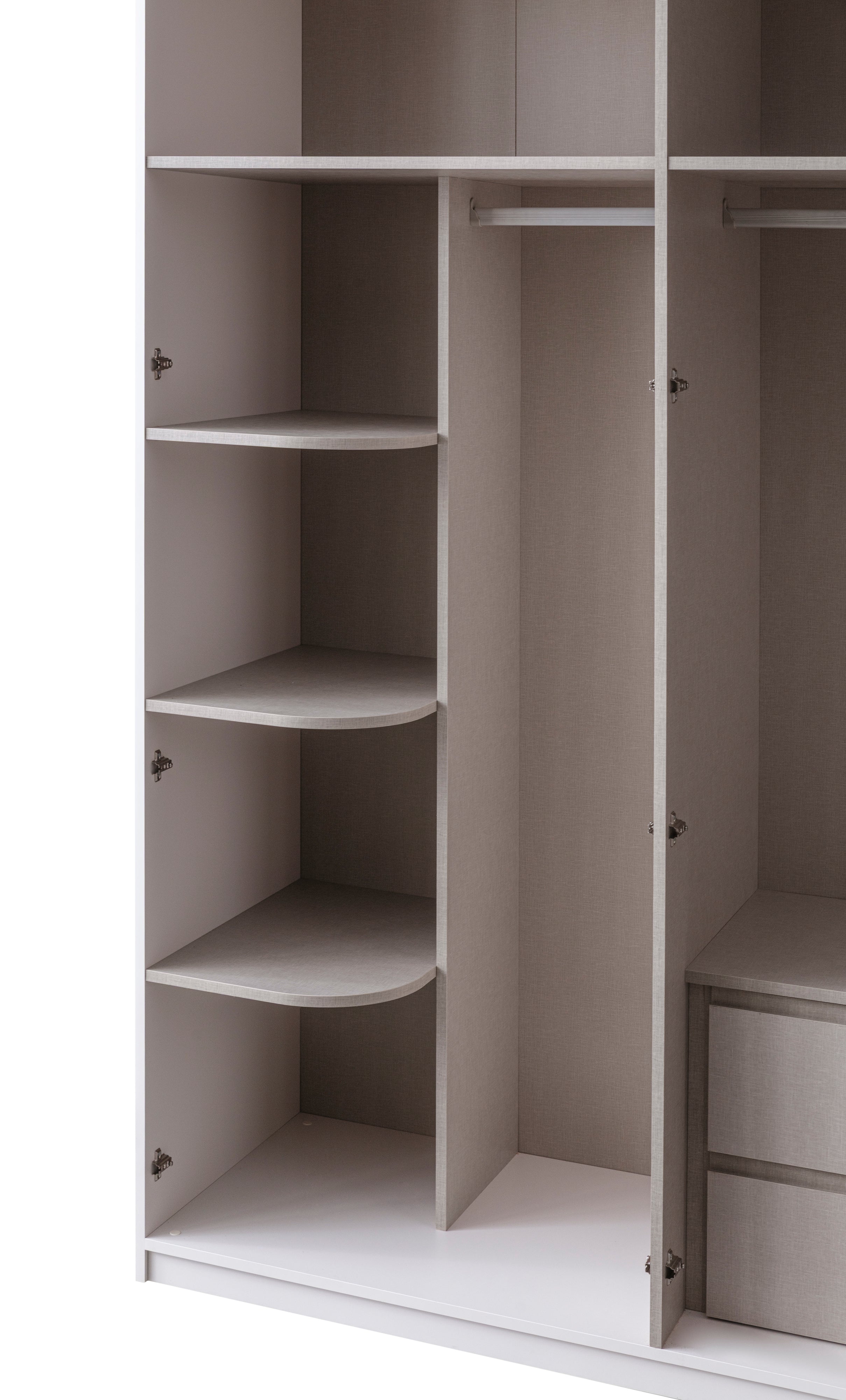 Шесткрилен гардероб «Chloe»