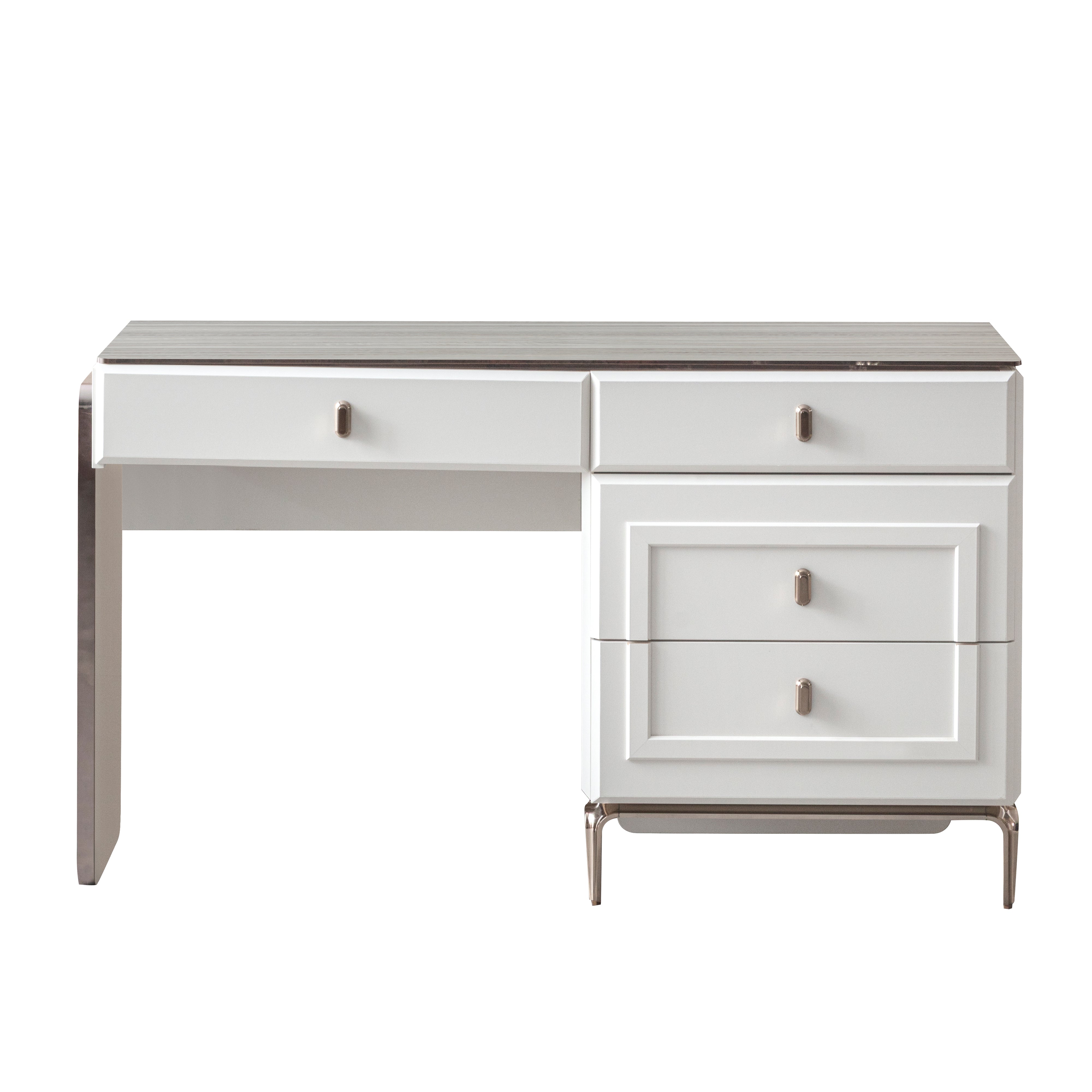 Тоалетка «Chloe» с 4 чекмеджета, размер 140х81х46см