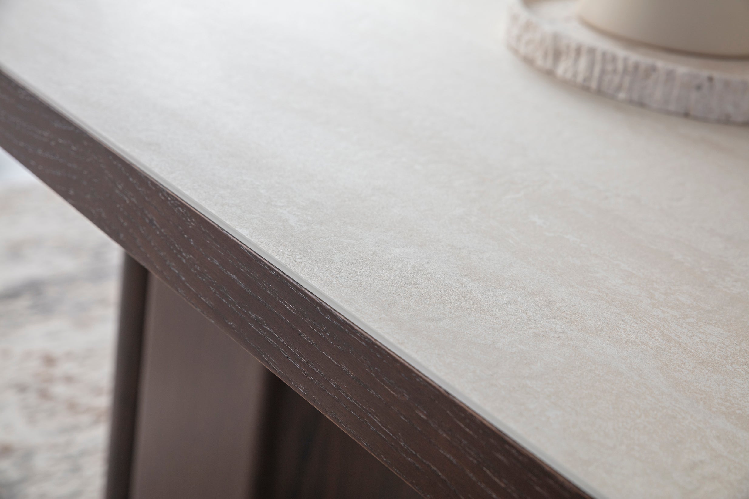 Трапезна маса «Alaska» с естествен фурнир, размер 208х76х100см