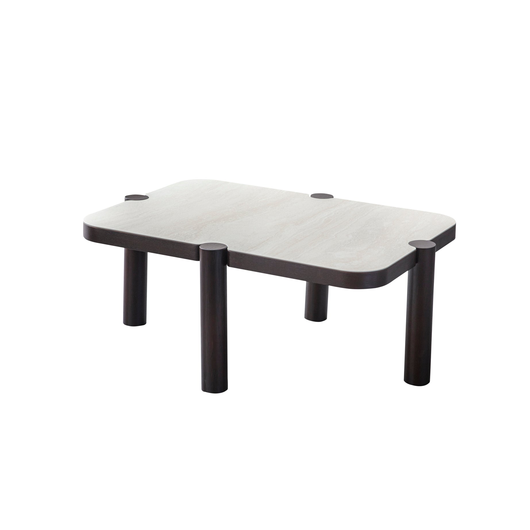 Холна маса «Alaska» с травертин, размер 99х40х70см