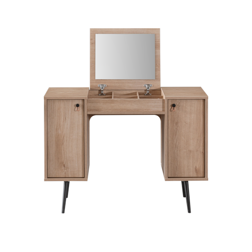 Тоалетка «Plus» + огледало, с органайзери и два шкафа, размер 110х80х45см