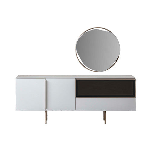 Бюфет «Noble» + LED осветление, с чекмедже, размер 208х81х50см