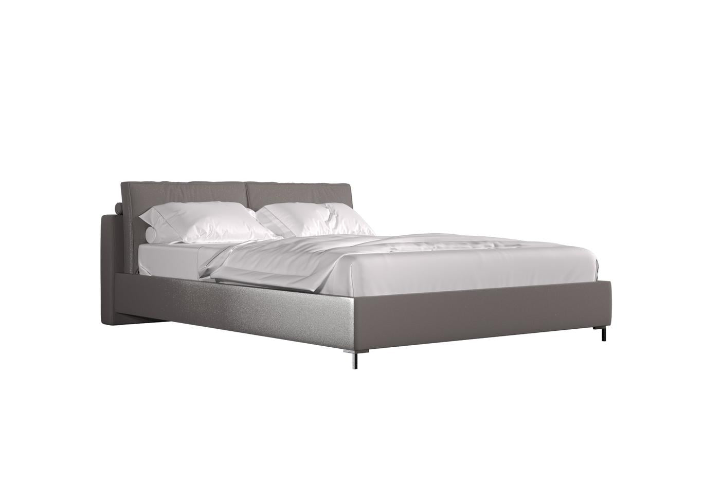 Тапицирано легло «Legato Black» + табла - с място за съхранение, повдигащ механизъм, система за безшумно затваряне