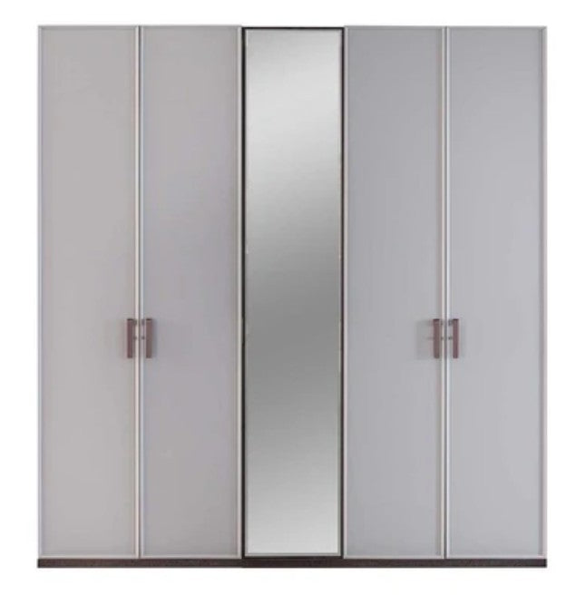 Петкрилен гардероб «Merlin» ширина 207см