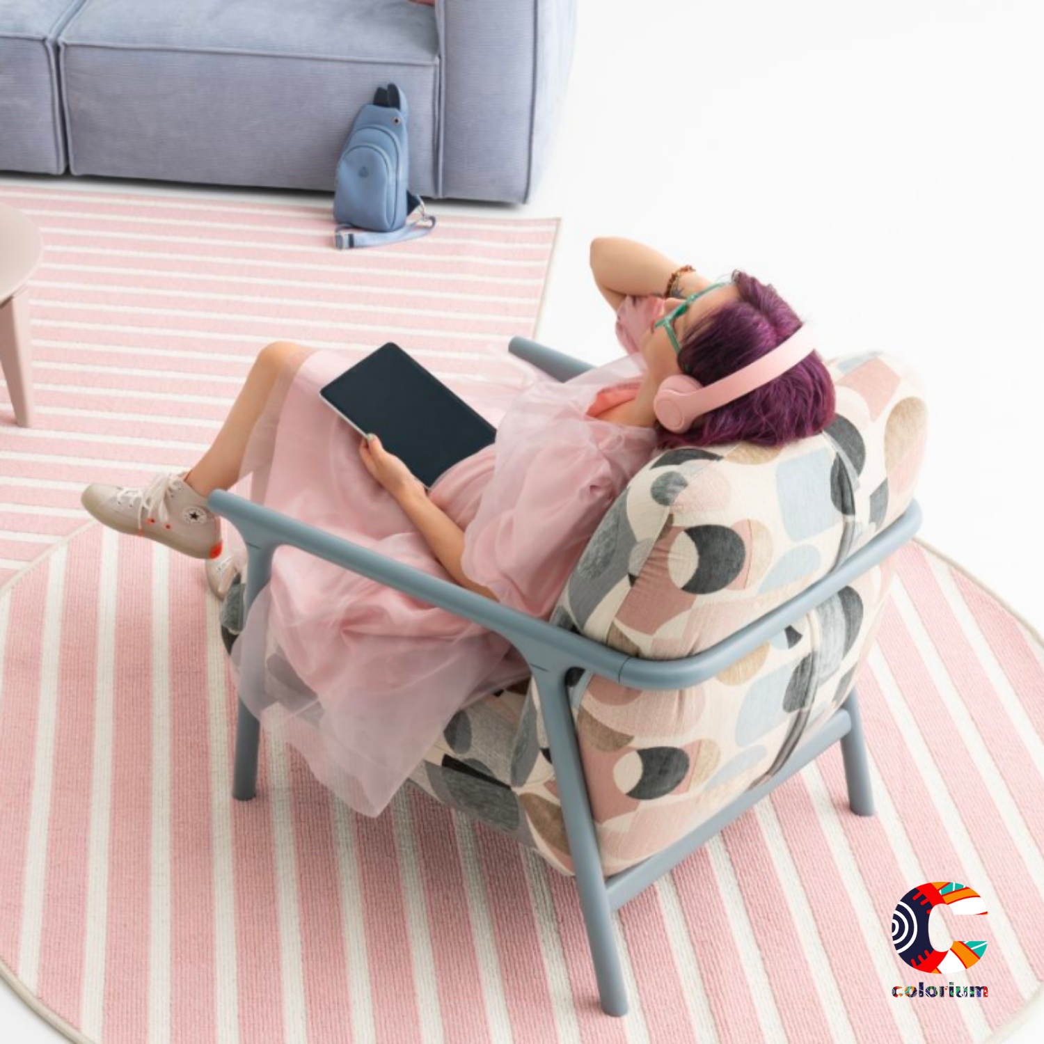 Кресло «Boboli Ice Cream» от серия Colorium