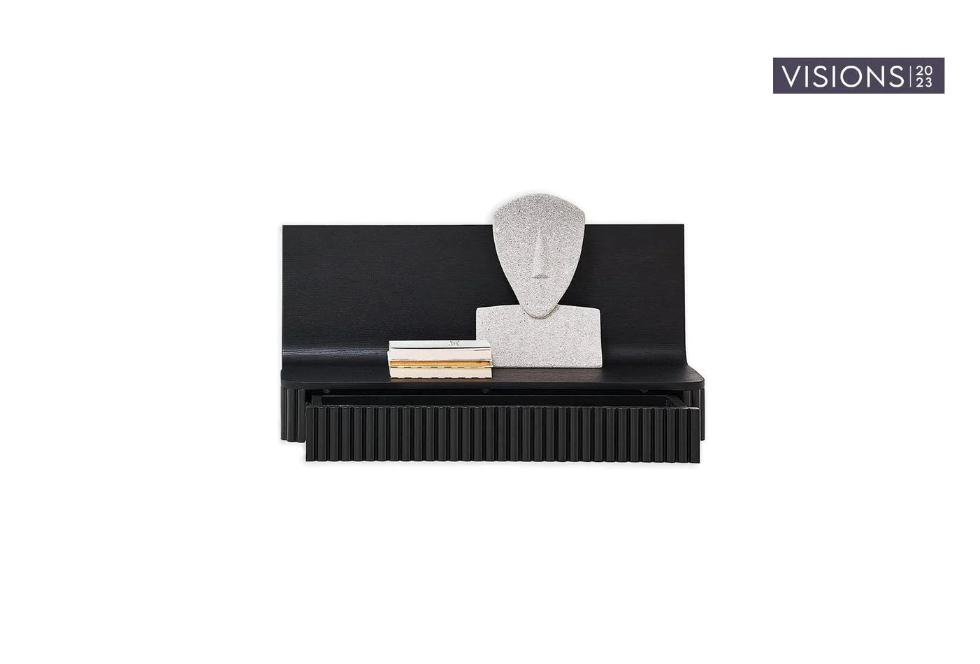 Огледало «Rabat» + рафт, с чекмедже, с размер 83х125х12см