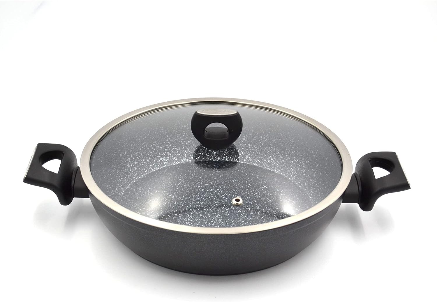 Плитка тенджера с капак «Nora A2945» с гранитно покритие, размер 28х7см, 3.6л