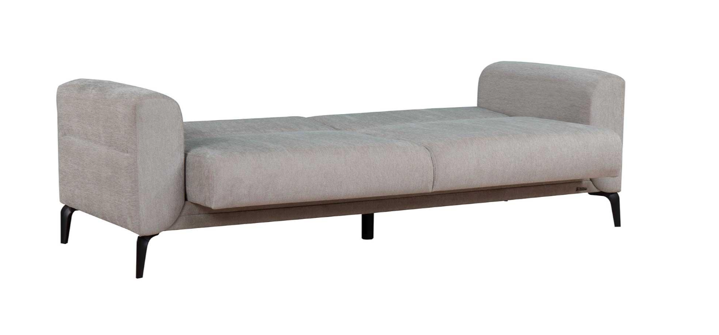 Триместен разтегателен диван «Piedra» + 2 декоративни възглавници, ширина 222см