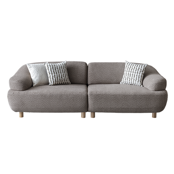 Триместен диван «Mona» + 3 декоративни възглавници, ширина 250см