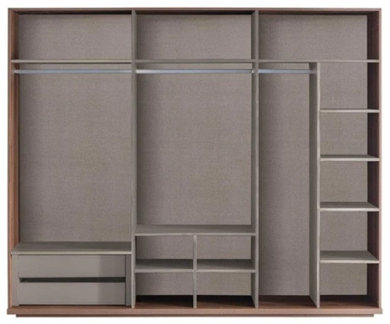 Шесткрилен гардероб «Vega» с размер 260х221х60см