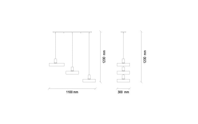 Висяща лампа за таван «Fama»