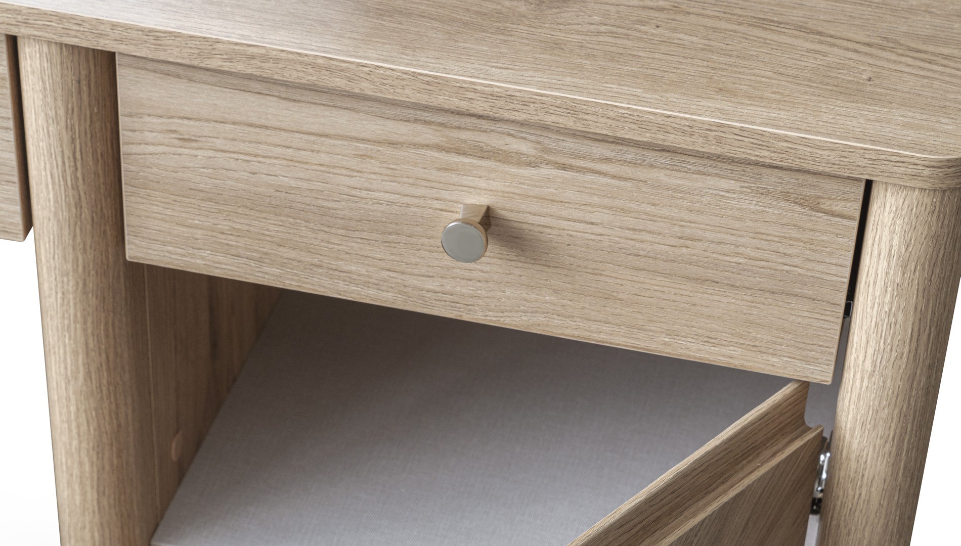 Нощно шкафче «Mona» + две чекмеджета, размер 58х49х45см