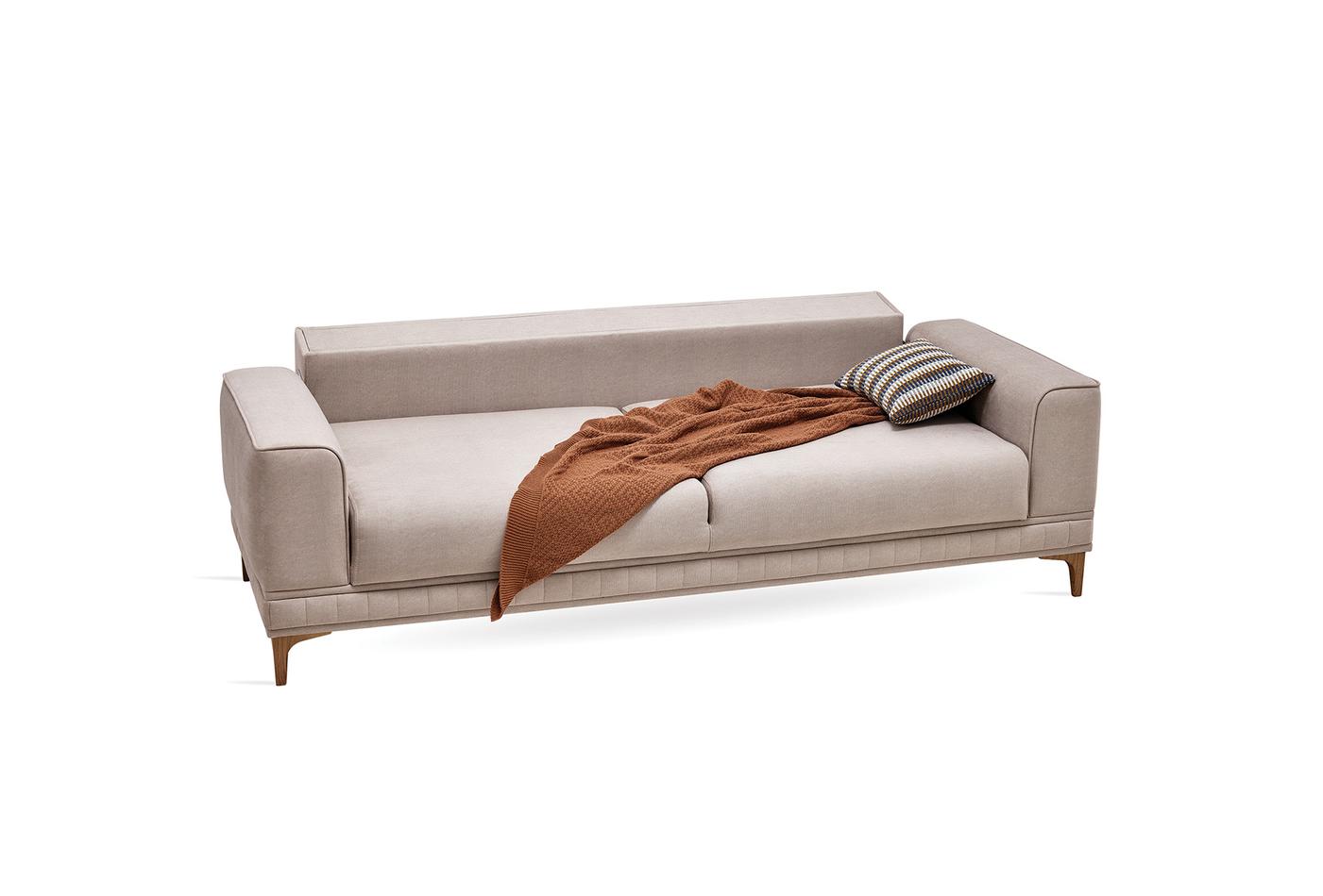 Триместен диван «Pavia» + 3 декоративни възглавници, ширина 238см