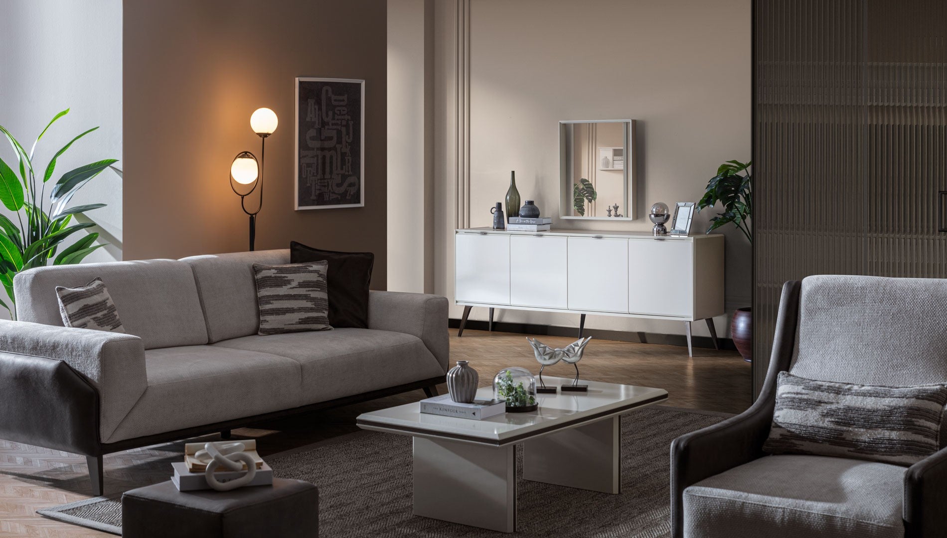 Огледало за бюфет «Sirius» с размер 60х72х3см