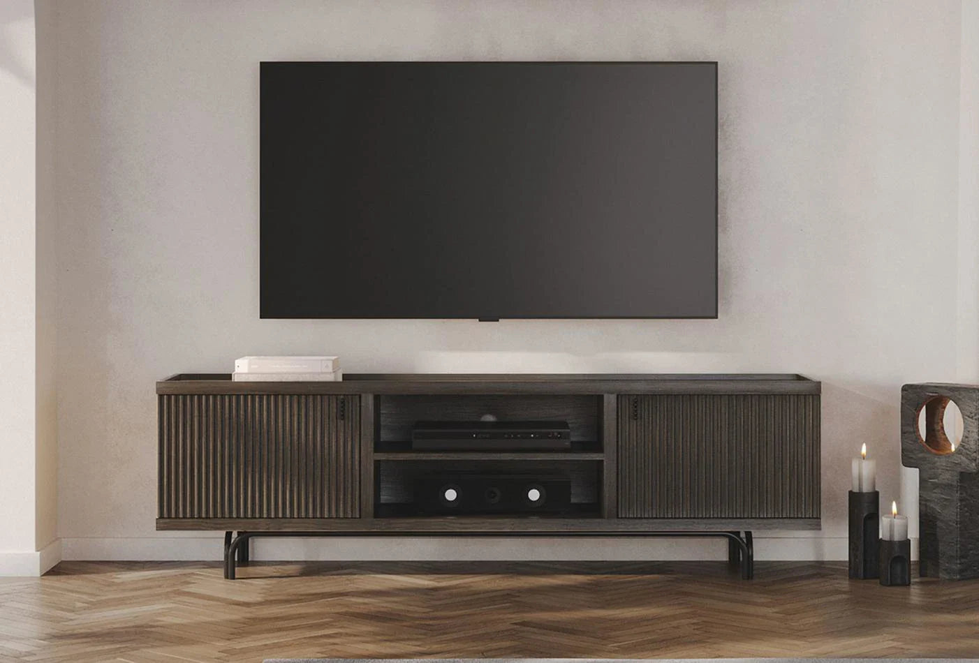 ТВ шкаф «Austin Dark» с размер 200х60х45см