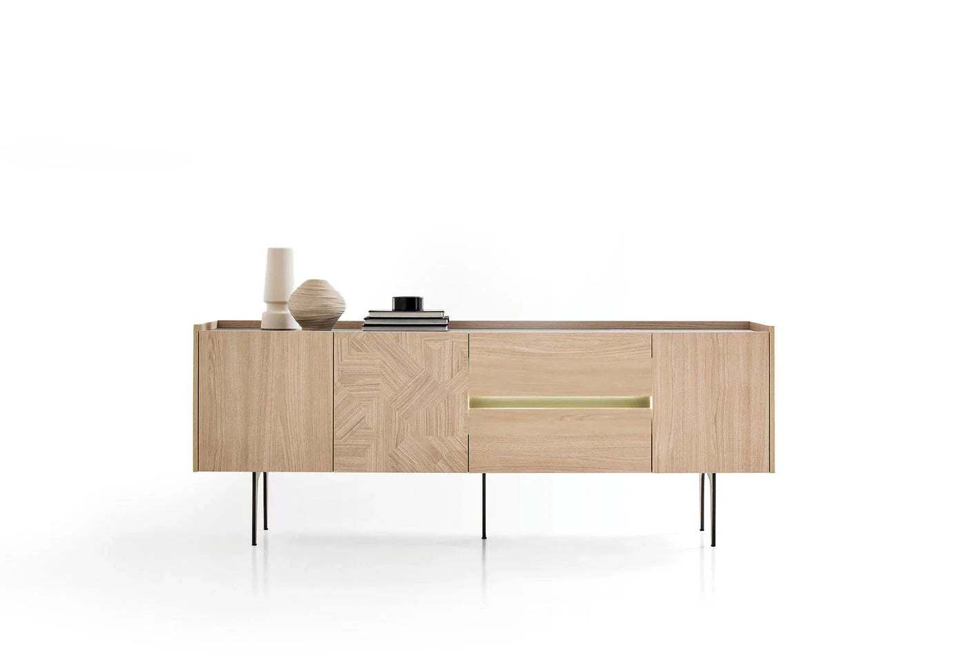 Бюфет «Terra» с две чекмеджета, с LED осветление, размер 209х80х47см