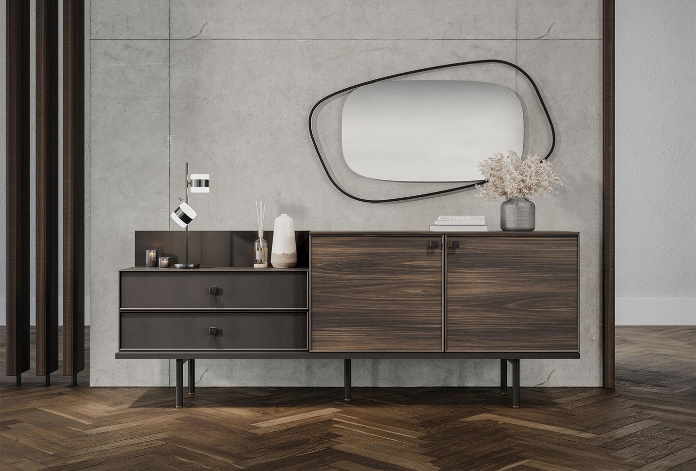 Огледало за бюфет «Parma» с размер 125х73х3см