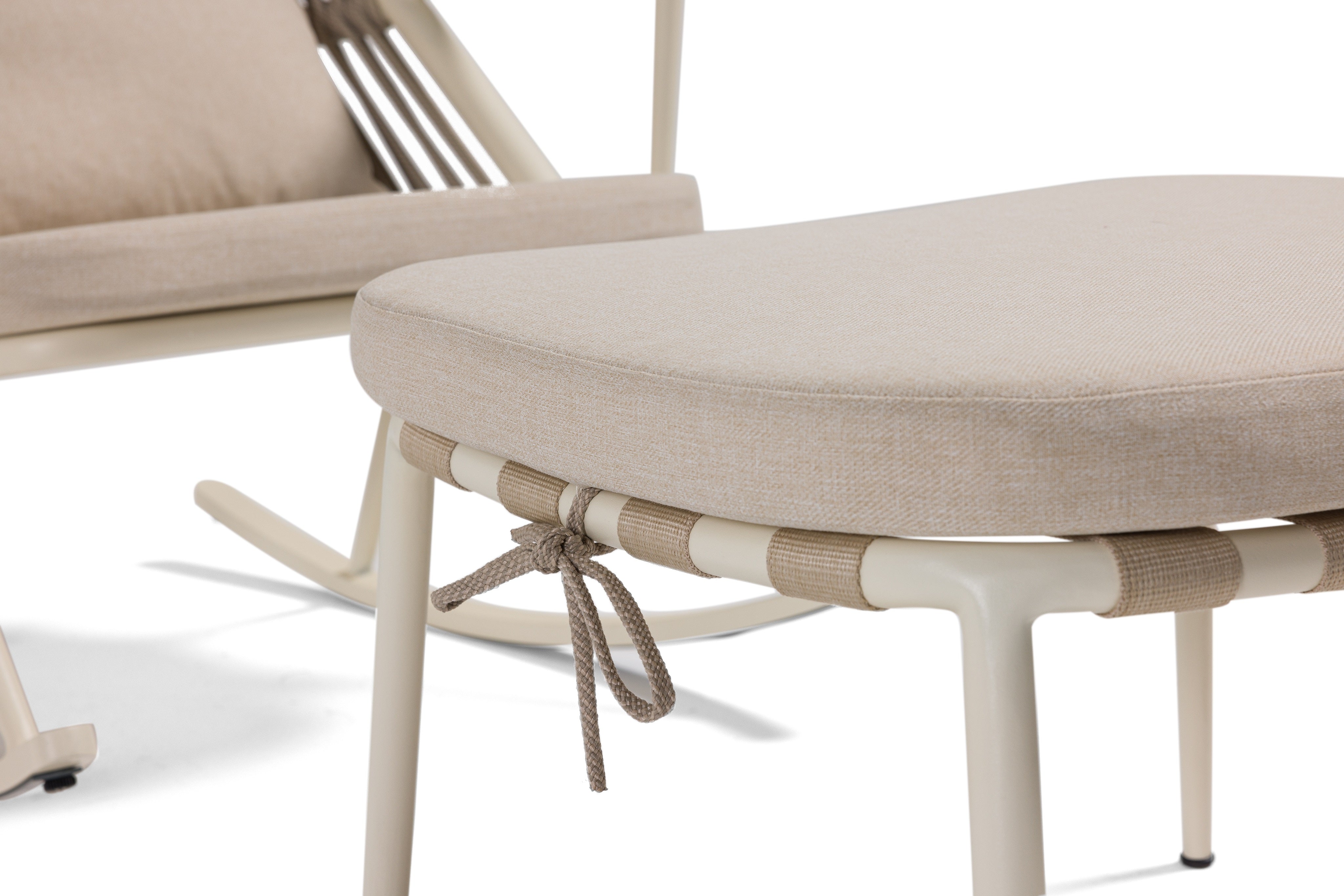 Градинска табуретка «X Type Sall» с африкански тик