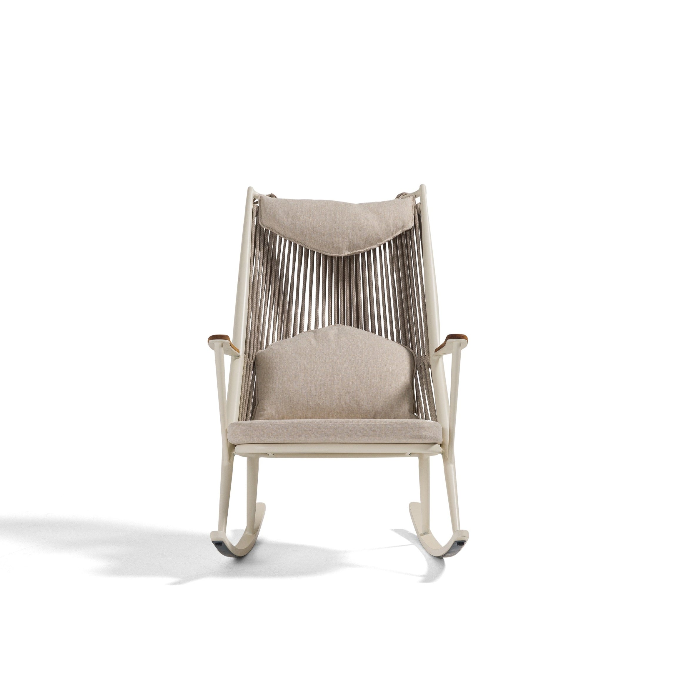 Люлеещ се стол «X Type Sall» с африкански тик