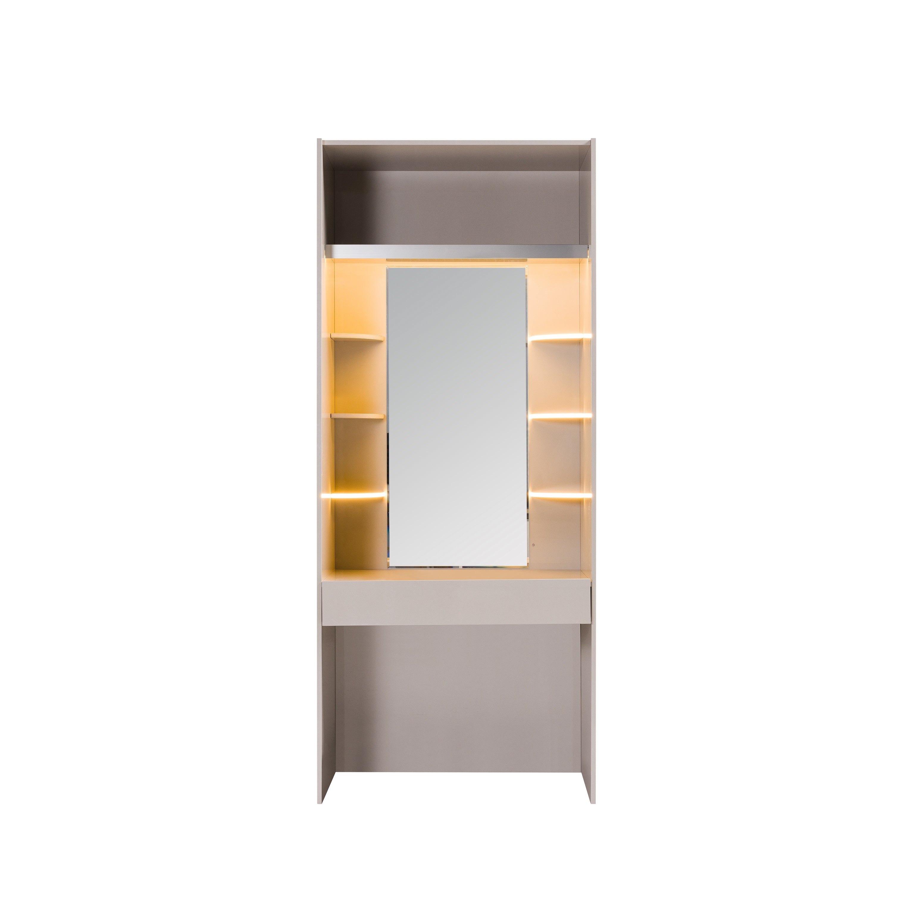 Тоалетка «Puzzle» + огледало и LED осветление, чекмедже, ширина 100см