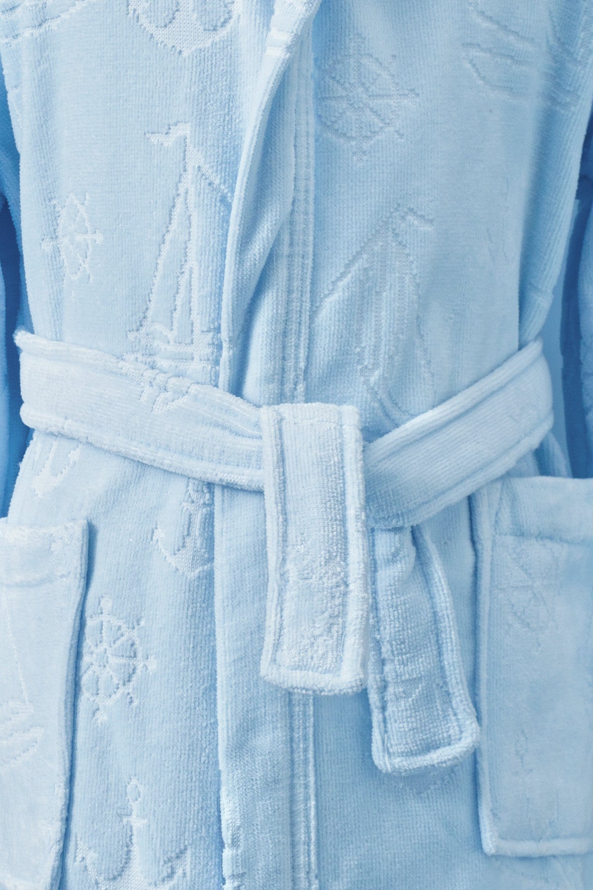 Детски халат за баня «Marine Mavi» възраст - памук, 11-12 г.