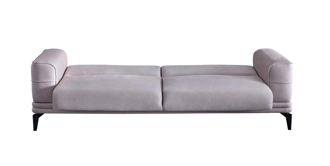 Триместен разтегателен диван «Mayra» + 2 декоративни възглавници, ширина 218см