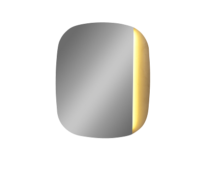 Огледало за скрин «Zenith» + LED осветление, размер 70х86х2см