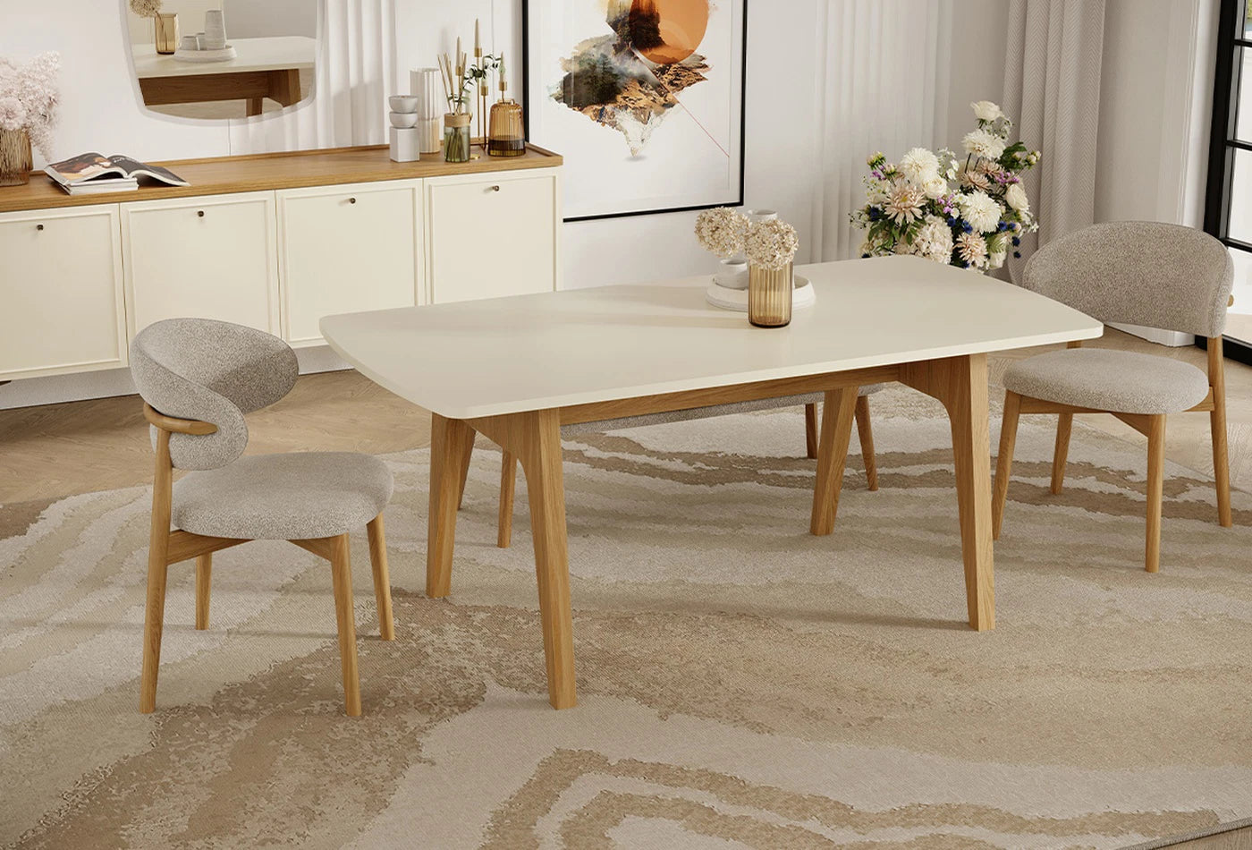 Трапезна маса «Marsana» с размер 180х75х90см