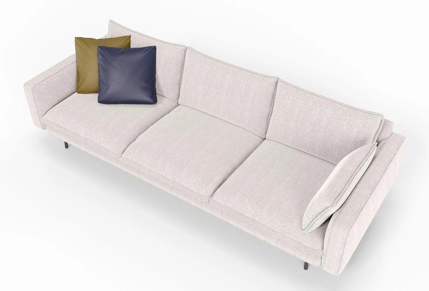 Триместен диван «Bond Street» + декоративни възглавници, ширина 274см