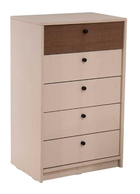 Скрин «Piedra» с пет чекмеджета, размер 60х100х45см