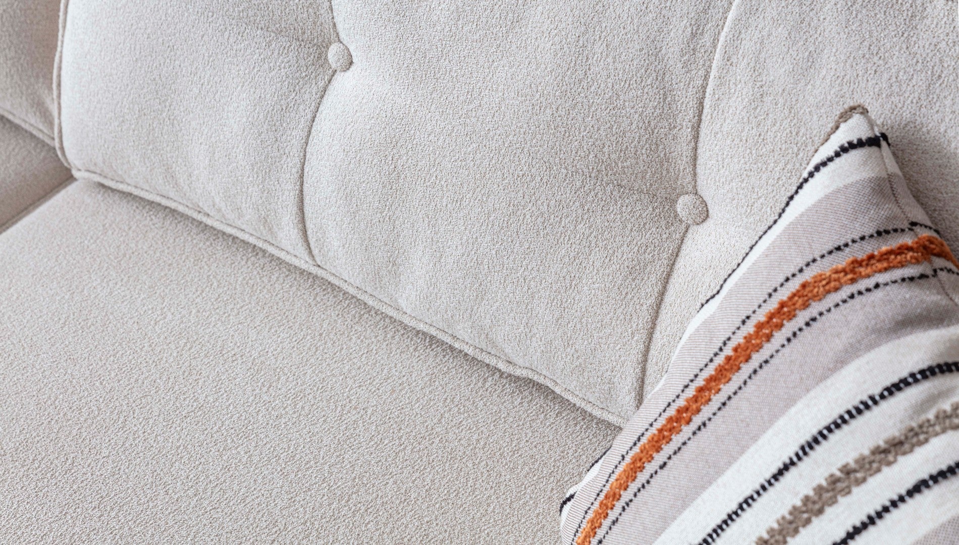 Триместен разтегателен диван «Modern country» + 2 декоративни възглавници, ширина 234см