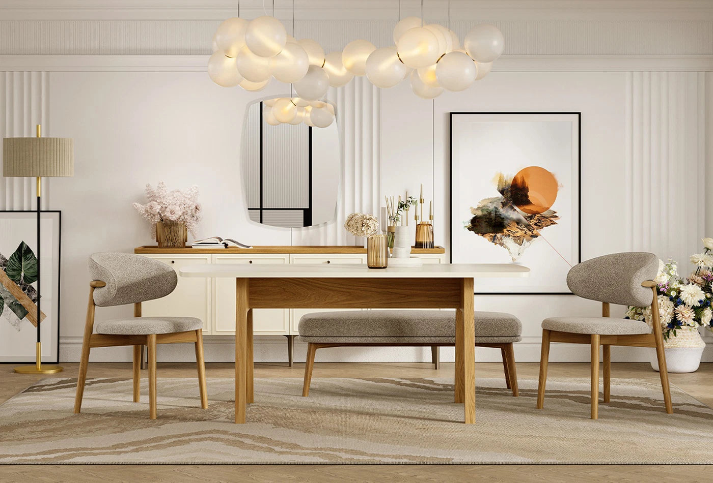 Трапезна маса «Marsana» с размер 180х75х90см