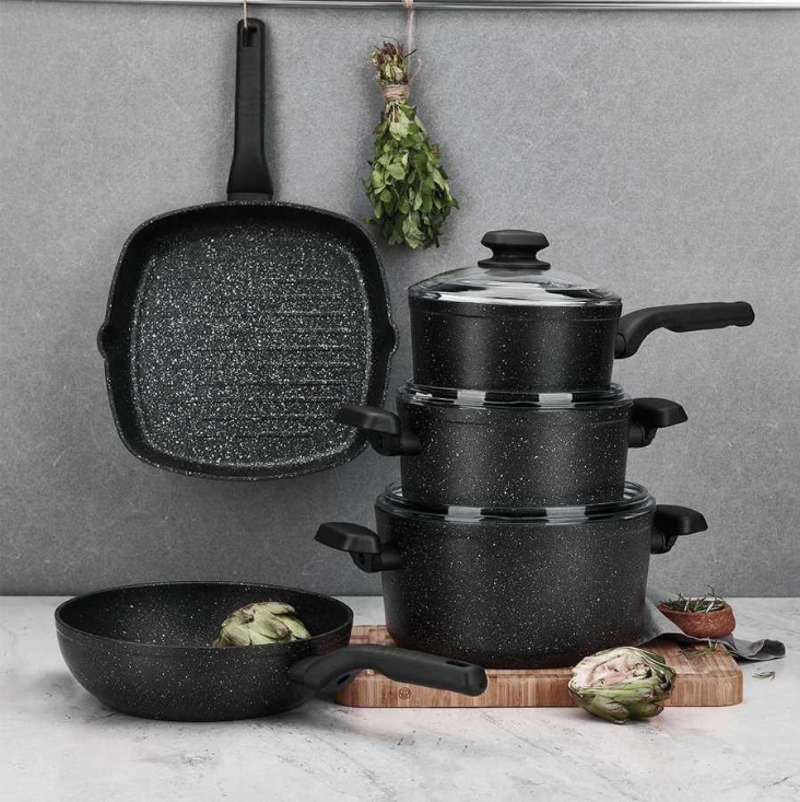 Грил тиган «Ornella A1120» с гранитно покритие