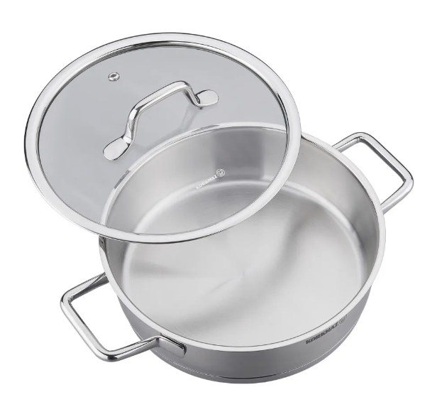 Комплект съдове за готвене «Festiva A1957» индукция, неръждаема стомана