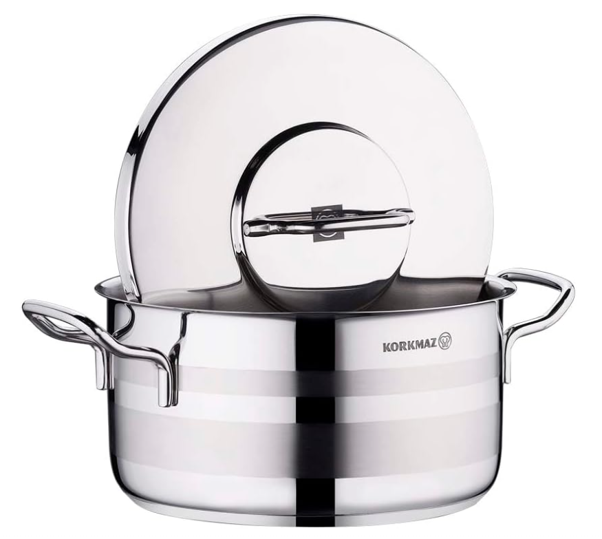 Комплект съдове за готвене «Astra 2 A2050» индукция, неръждаема стомана