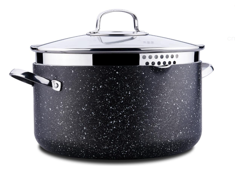 Тенджера с капак «Galaksi A2957» индукция, с гранитно покритие