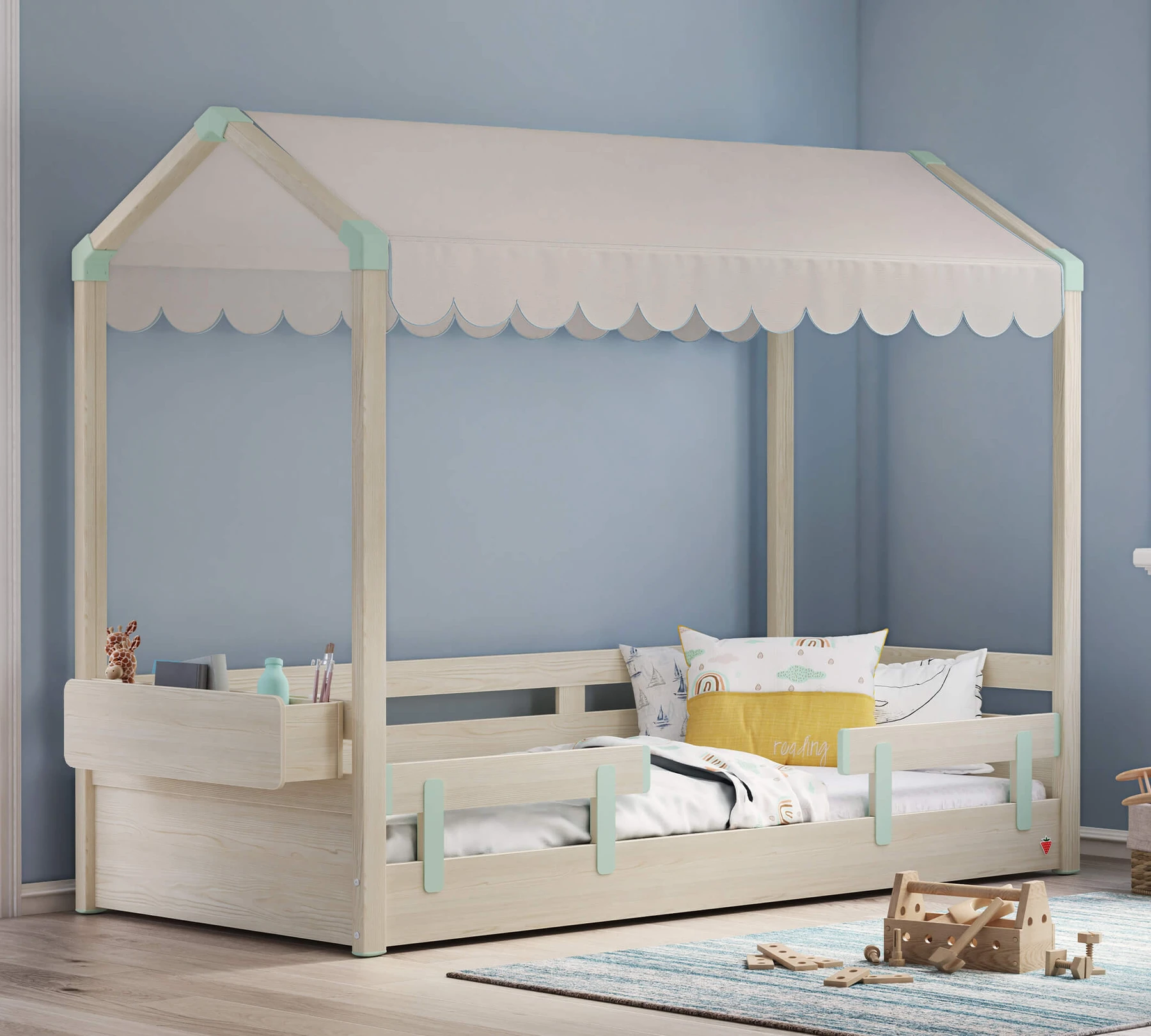 Кутия за легло - къщичка «Montes Natural»