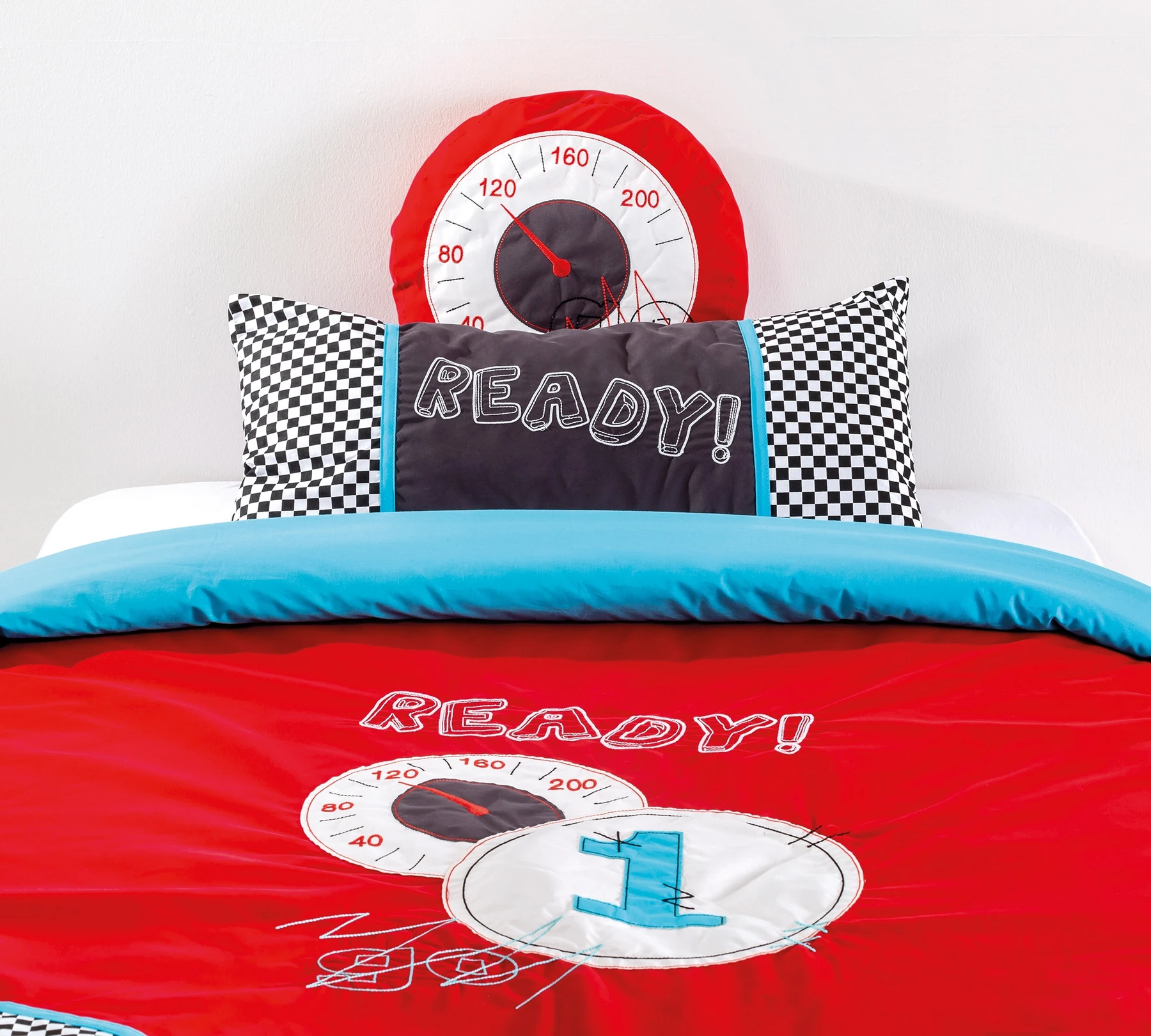 Покривало за легло «Bispread» + калъфка, с възглавница, размер 90-100см