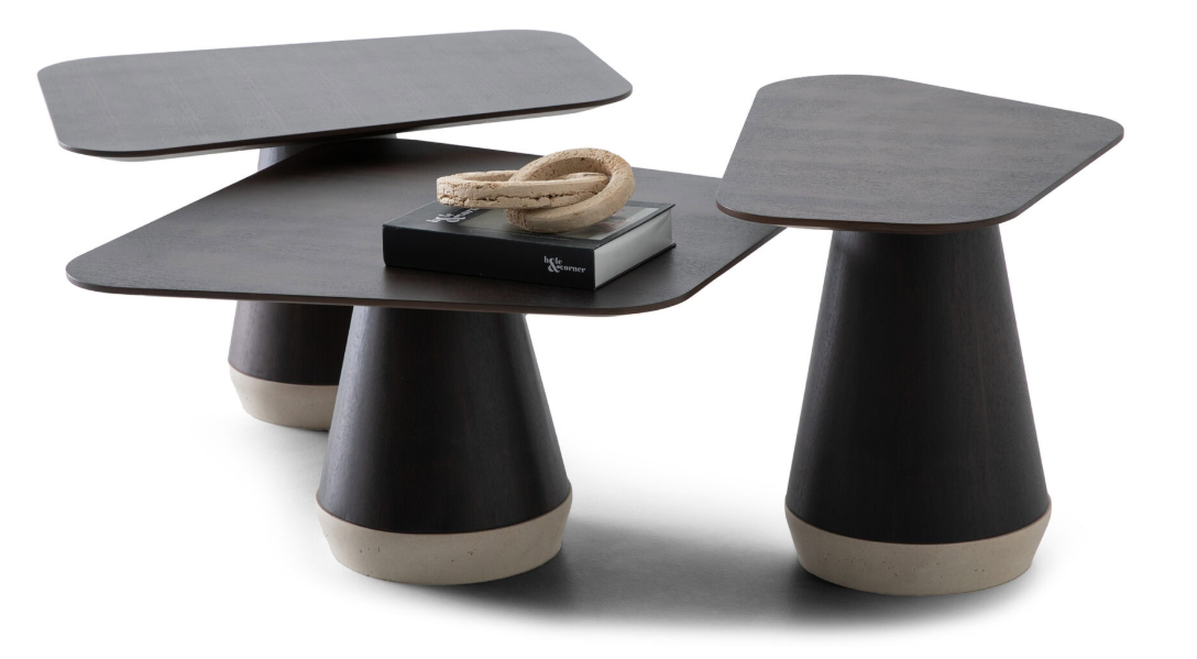 Помощна маса «Arte» - с естествен фурнир