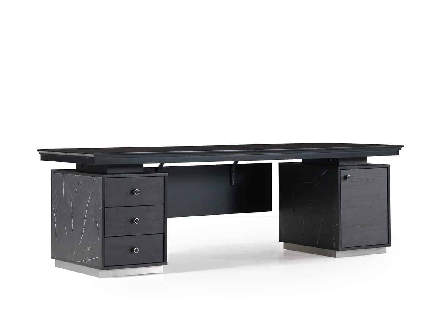 Офис бюро «Black» - размер 240х75х100см