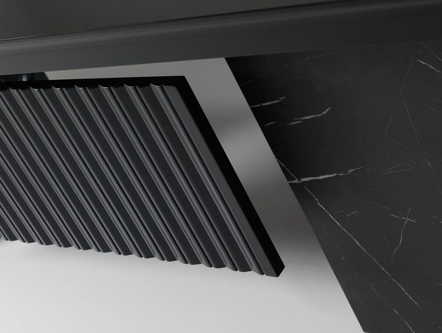 Офис бюро «Black» - размер 240х75х100см