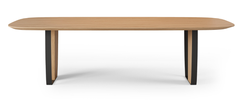 Трапезна маса «Barcelona» с естествен фурнир