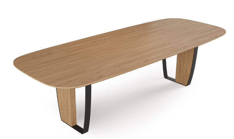 Трапезна маса «Barcelona» с естествен фурнир