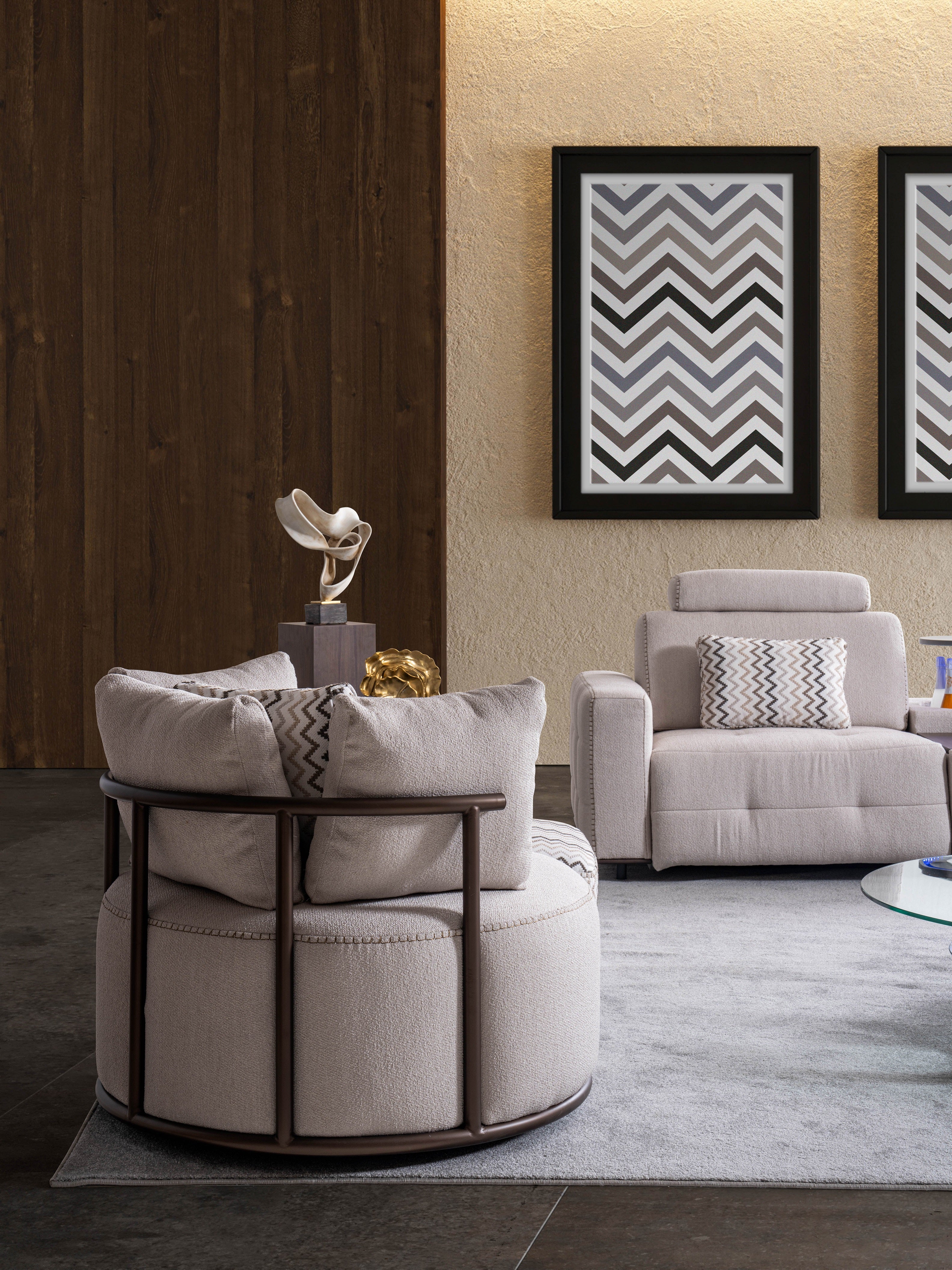 Кресло «Delta» с въртяща се основа